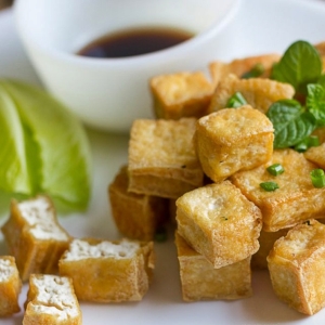 đậu hủ chiên giòn
